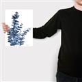 Picture of Navy Blue Eucalyptus I  _GroupedProduct_Rectangle_Portrait_Canvas_