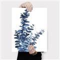 Picture of Navy Blue Eucalyptus I  _GroupedProduct_Rectangle_Portrait_Canvas_