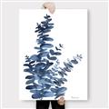 Picture of Navy Blue Eucalyptus I  _GroupedProduct_Rectangle_Portrait_Canvas_