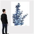 Picture of Navy Blue Eucalyptus I  _GroupedProduct_Rectangle_Portrait_Canvas_
