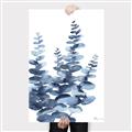 Picture of Navy Blue Eucalyptus II _GroupedProduct_Rectangle_Portrait_Canvas_