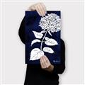 Picture of Flower on Blue I _GroupedProduct_Rectangle_Portrait_Canvas_