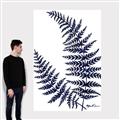 Picture of Fern on white  II _GroupedProduct_Rectangle_Portrait_Canvas_