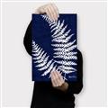 Picture of Fern on blue II _GroupedProduct_Rectangle_Portrait_Canvas_