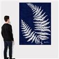 Picture of Fern on blue II _GroupedProduct_Rectangle_Portrait_Canvas_