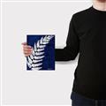 Picture of Fern on blue I  _GroupedProduct_Rectangle_Portrait_Canvas_
