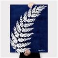 Picture of Fern on blue I  _GroupedProduct_Rectangle_Portrait_Canvas_
