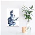 Picture of Navy Blue Eucalyptus I  _GroupedProduct_Rectangle_Portrait_Canvas_