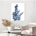Picture of Navy Blue Eucalyptus I  _GroupedProduct_Rectangle_Portrait_Canvas_