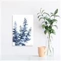 Picture of Navy Blue Eucalyptus II _GroupedProduct_Rectangle_Portrait_Canvas_