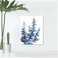 Picture of Navy Blue Eucalyptus II _GroupedProduct_Rectangle_Portrait_Canvas_
