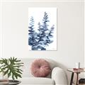 Picture of Navy Blue Eucalyptus II _GroupedProduct_Rectangle_Portrait_Canvas_