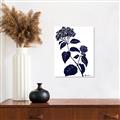 Picture of Blue Flower on White I _GroupedProduct_Rectangle_Portrait_Canvas_