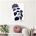 Picture of Blue Flower on White I _GroupedProduct_Rectangle_Portrait_Canvas_