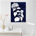 Picture of Flower on Blue II  _GroupedProduct_Rectangle_Portrait_Canvas_