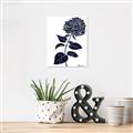 Picture of Blue Flower on White II  _GroupedProduct_Rectangle_Portrait_Canvas_