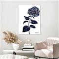 Picture of Blue Flower on White II  _GroupedProduct_Rectangle_Portrait_Canvas_