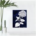 Picture of Flower on Blue I _GroupedProduct_Rectangle_Portrait_Canvas_