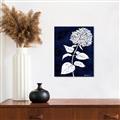 Picture of Flower on Blue I _GroupedProduct_Rectangle_Portrait_Canvas_