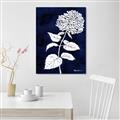 Picture of Flower on Blue I _GroupedProduct_Rectangle_Portrait_Canvas_