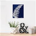Picture of Fern on blue I  _GroupedProduct_Rectangle_Portrait_Canvas_