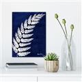 Picture of Fern on blue I  _GroupedProduct_Rectangle_Portrait_Canvas_