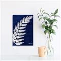 Picture of Fern on blue I  _GroupedProduct_Rectangle_Portrait_Canvas_