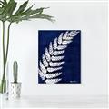Picture of Fern on blue I  _GroupedProduct_Rectangle_Portrait_Canvas_