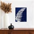 Picture of Fern on blue I  _GroupedProduct_Rectangle_Portrait_Canvas_