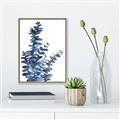 Picture of Navy Blue Eucalyptus I  _GroupedProduct_Rectangle_Portrait_Canvas_Framed_