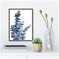 Picture of Navy Blue Eucalyptus I  _GroupedProduct_Rectangle_Portrait_Canvas_Framed_