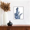 Picture of Navy Blue Eucalyptus I  _GroupedProduct_Rectangle_Portrait_Canvas_Framed_