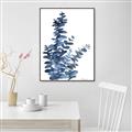 Picture of Navy Blue Eucalyptus I  _GroupedProduct_Rectangle_Portrait_Canvas_Framed_