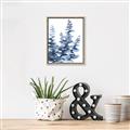 Picture of Navy Blue Eucalyptus II _GroupedProduct_Rectangle_Portrait_Canvas_Framed_