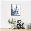 Picture of Navy Blue Eucalyptus II _GroupedProduct_Rectangle_Portrait_Canvas_Framed_