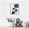 Picture of Blue Flower on White II  _GroupedProduct_Rectangle_Portrait_Canvas_Framed_