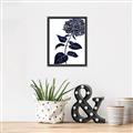 Picture of Blue Flower on White II  _GroupedProduct_Rectangle_Portrait_Canvas_Framed_