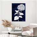 Picture of Flower on Blue I _GroupedProduct_Rectangle_Portrait_Canvas_Framed_