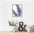 Picture of Fern on white  II _GroupedProduct_Rectangle_Portrait_Canvas_Framed_