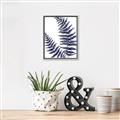 Picture of Fern on white  II _GroupedProduct_Rectangle_Portrait_Canvas_Framed_