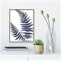 Picture of Fern on white  II _GroupedProduct_Rectangle_Portrait_Canvas_Framed_