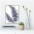 Picture of Fern on white  II _GroupedProduct_Rectangle_Portrait_Canvas_Framed_
