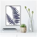 Picture of Fern on white  II _GroupedProduct_Rectangle_Portrait_Canvas_Framed_