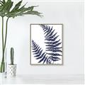 Picture of Fern on white  II _GroupedProduct_Rectangle_Portrait_Canvas_Framed_