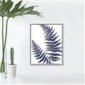 Picture of Fern on white  II _GroupedProduct_Rectangle_Portrait_Canvas_Framed_