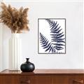 Picture of Fern on white  II _GroupedProduct_Rectangle_Portrait_Canvas_Framed_