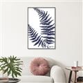 Picture of Fern on white  II _GroupedProduct_Rectangle_Portrait_Canvas_Framed_