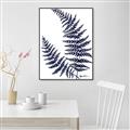 Picture of Fern on white  II _GroupedProduct_Rectangle_Portrait_Canvas_Framed_