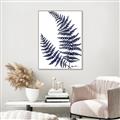 Picture of Fern on white  II _GroupedProduct_Rectangle_Portrait_Canvas_Framed_