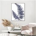 Picture of Fern on white  II _GroupedProduct_Rectangle_Portrait_Canvas_Framed_